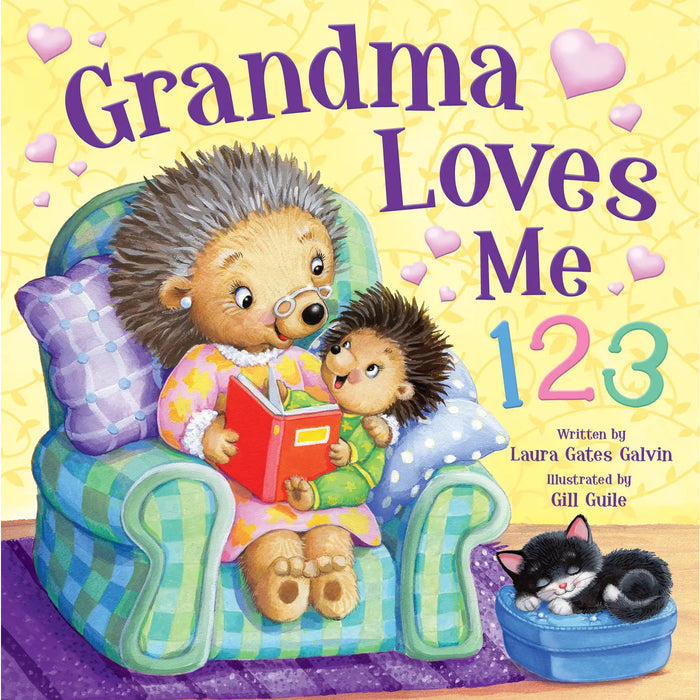 Grandma Loves Me 123 Children's Book