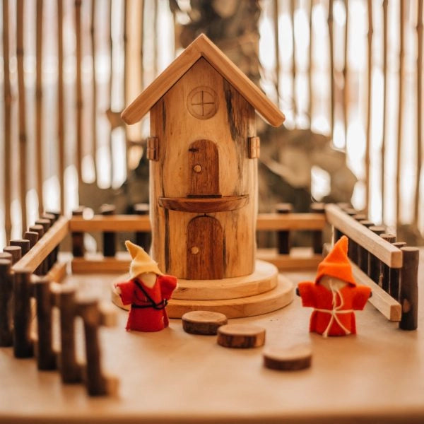 Wooden Gnome Play House