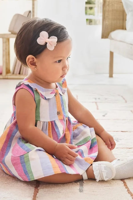 Juicy Pink Plaid Dress & Bloomers