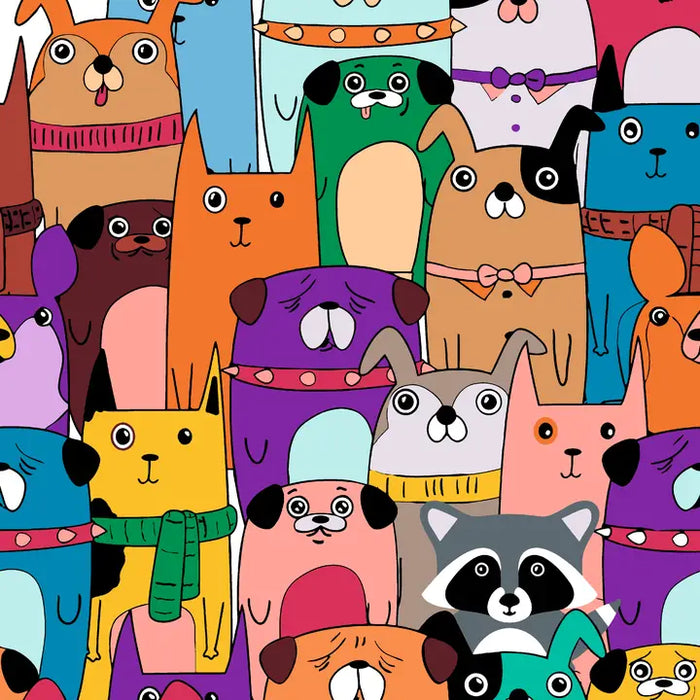 Racoon Among Friends Artwille Paint by Number