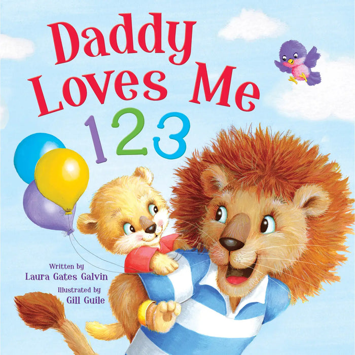 Daddy Loves Me 123 Children's Book