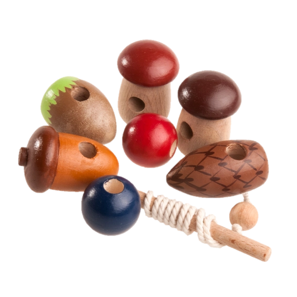 Nature Wooden Lacing Toy