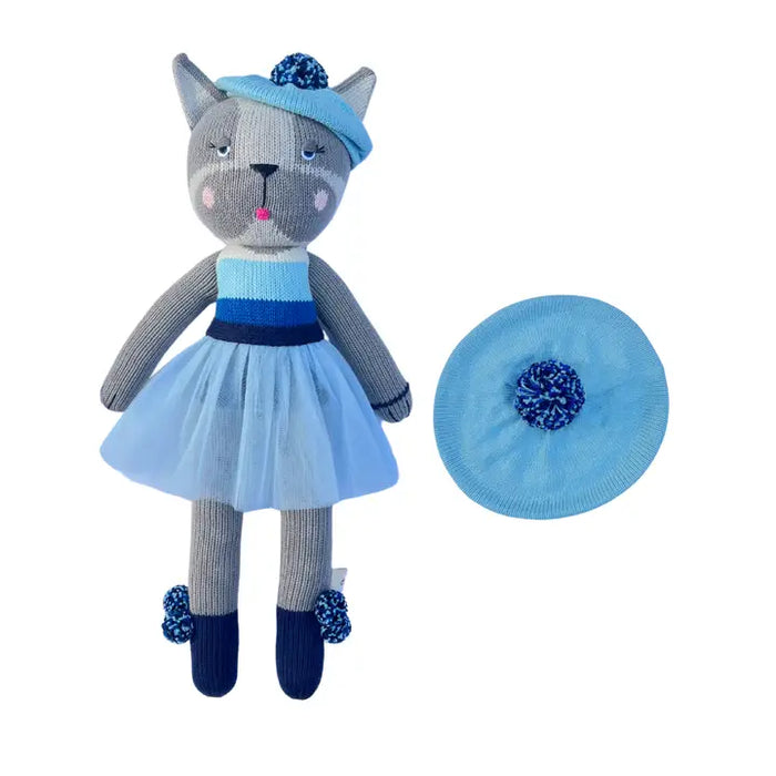 Oli Blu Plush with Matching Kid's Hat