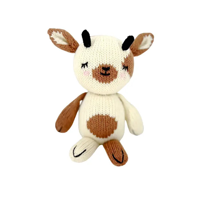 Knit Baby Goat Plush