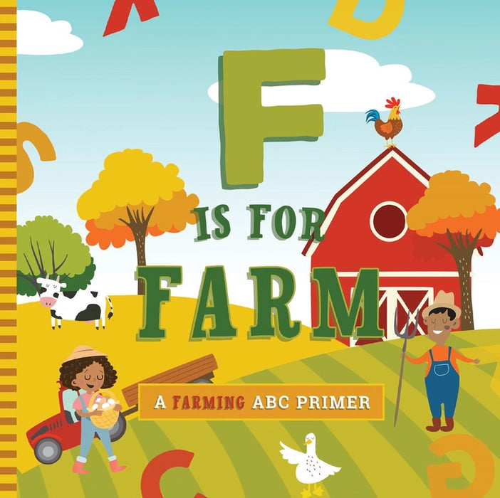 F is for Farm Board Book