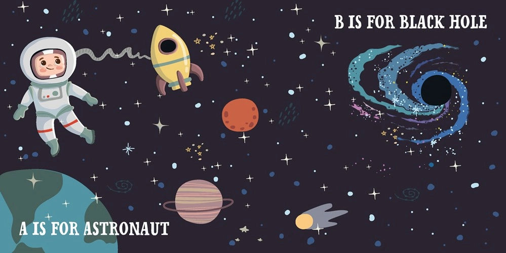 S is for Space Board Book