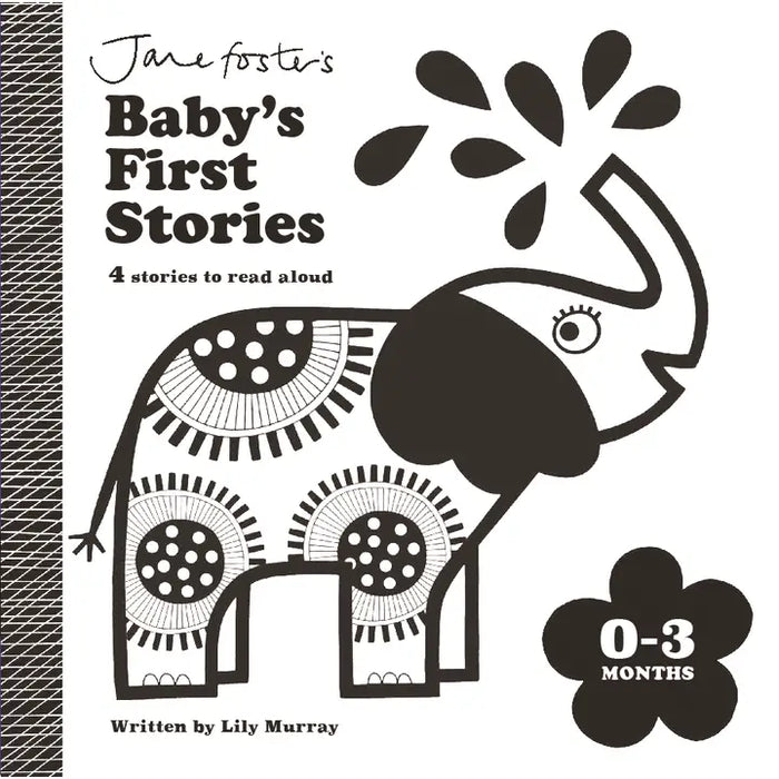 Baby's First Stories 0-3 Months - a high contrast book