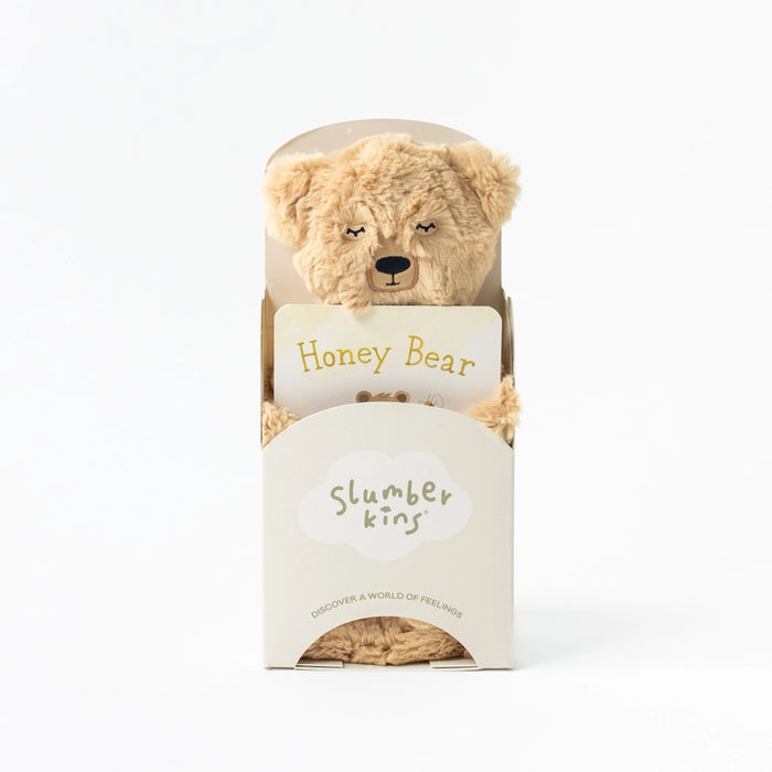 Honey Bear's Gratitude Plush Snuggler Set - with 2 Books