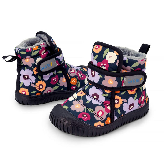 Winter Flowers Toasty Dry Booties