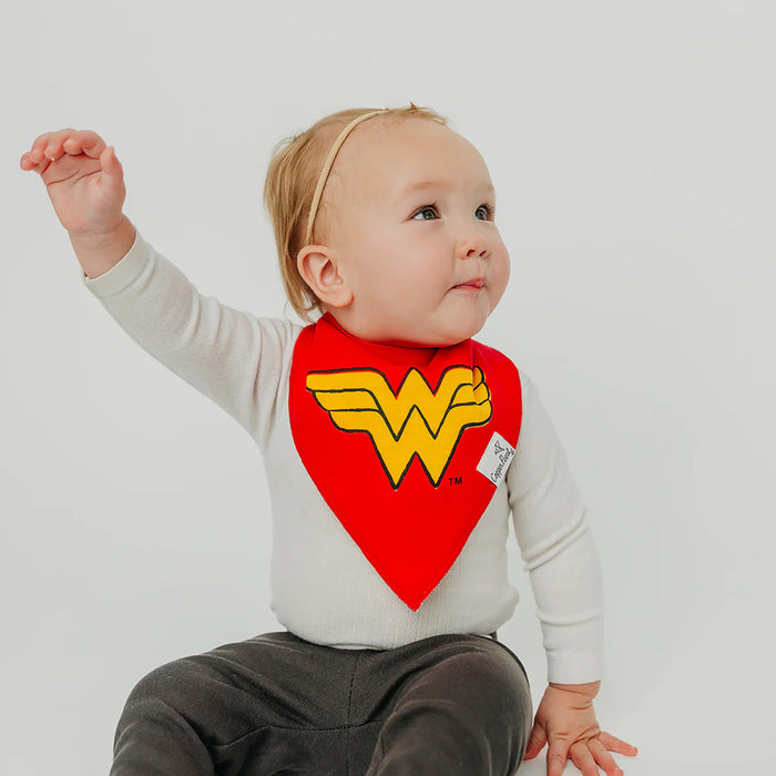 Wonder Woman Bandana Bib Set of 2