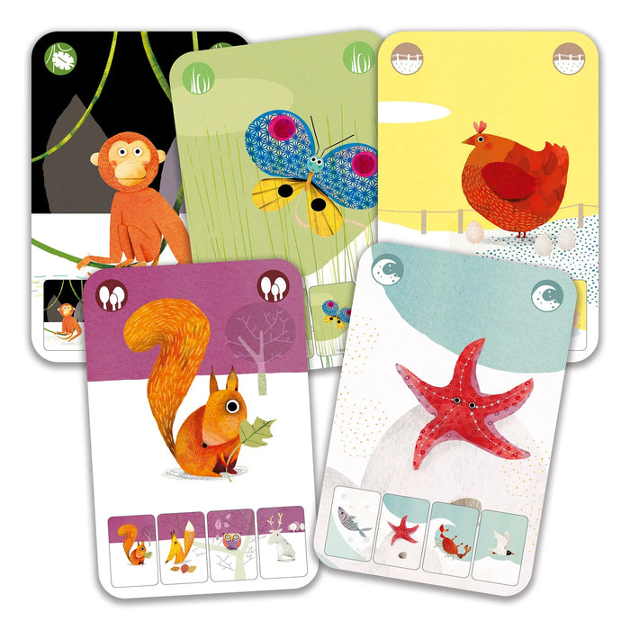 Mini Nature "Go Fish" Card Game