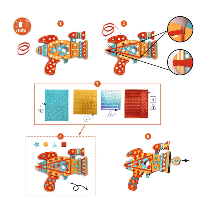 Kosmik Token Launchers DIY Craft Kit