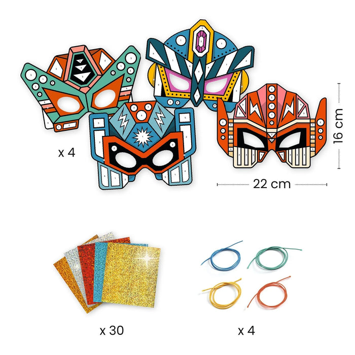 Super Robot Masks DIY Craft Kit