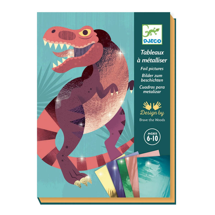 Jurassic Rub-On Foil Transfer Craft Kit