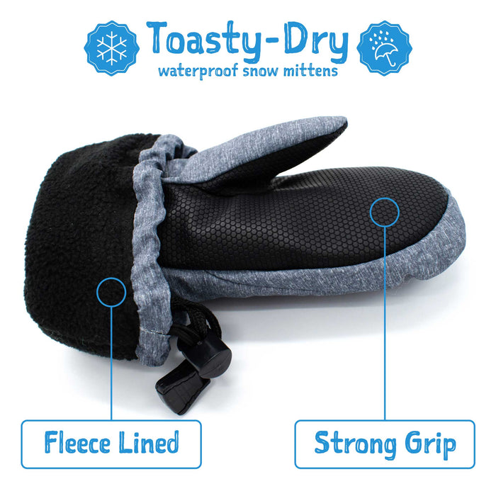 Nebula Blue Cozy-Dry Waterproof Mittens