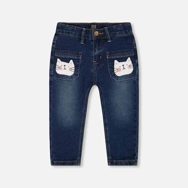 Cats Navy Denim Jeans