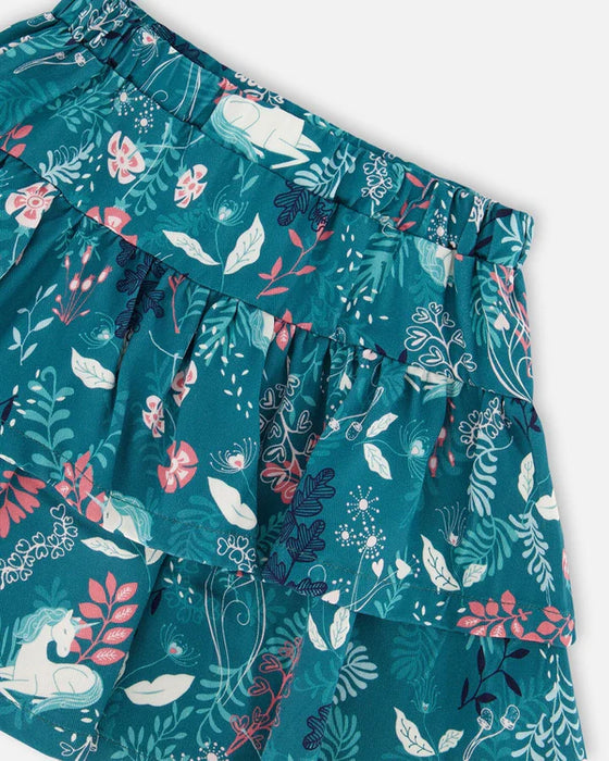 Fairy Unicorn Turquoise Skirt