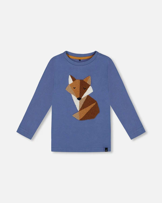 Blue Fox Long Sleeve Tee