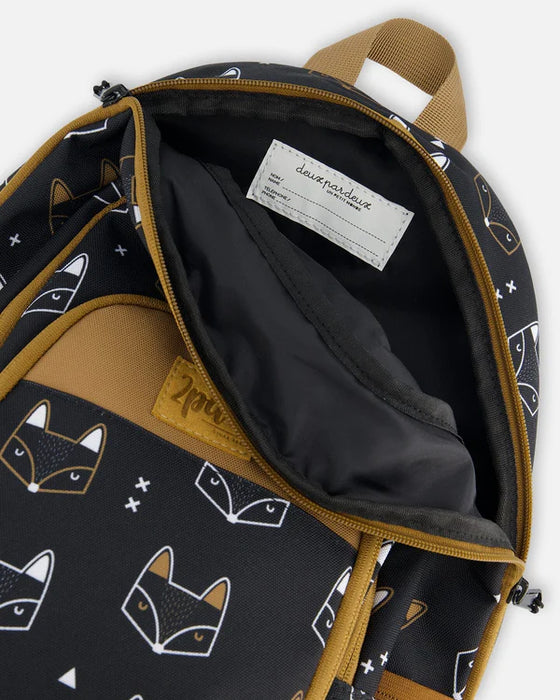 Black Fox Toddler Backpack