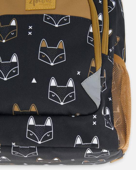 Black Fox Toddler Backpack