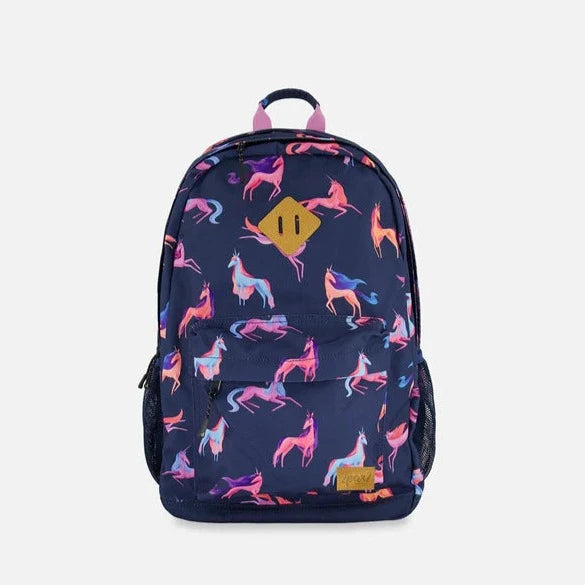 Navy Unicorns Backpack