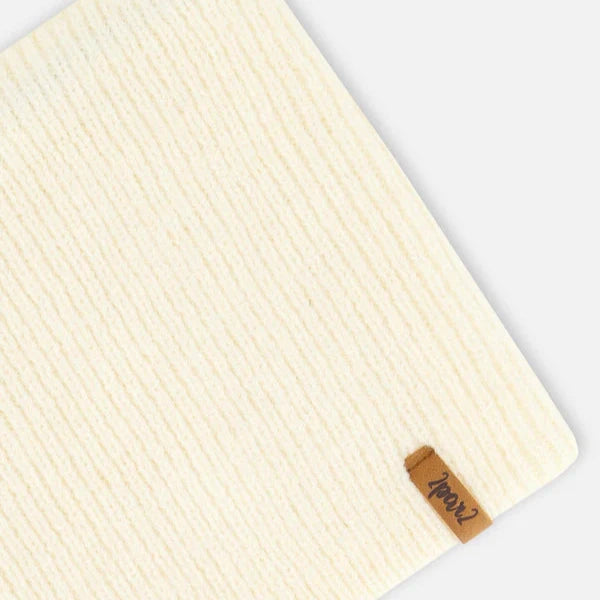 Whisper White Knit Neckwarmer