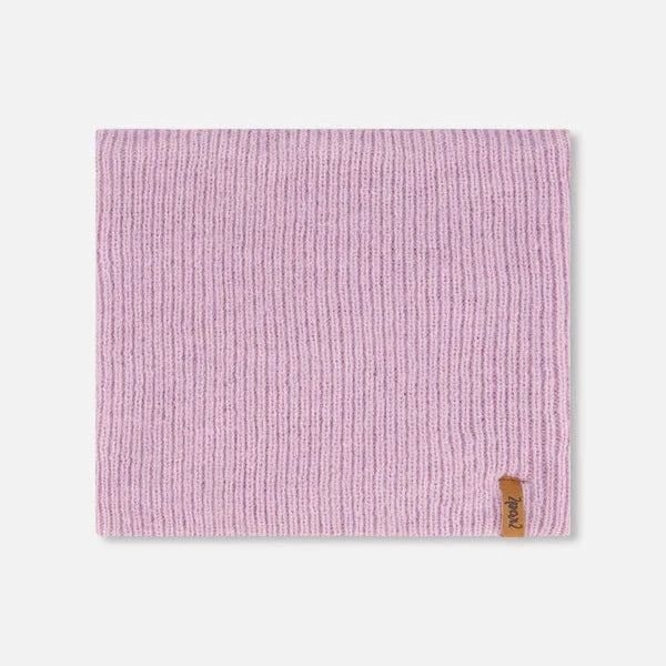 Lilac Knit Neckwarmer