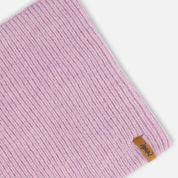 Lilac Knit Neckwarmer