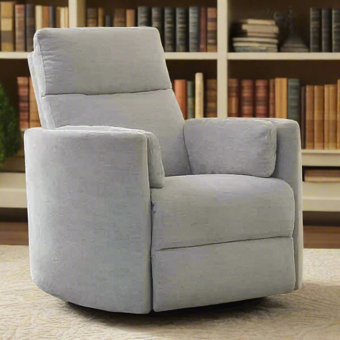 LIMITED EDITION Kloden Family Power Glider Recliner with Swivel & Adjustable Headrest