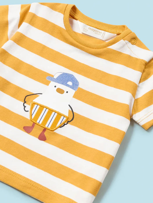 Striped Duck Tee