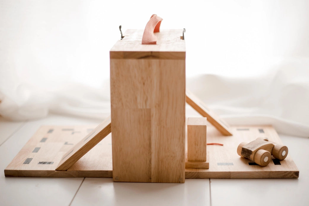 Portable Wooden Car Park