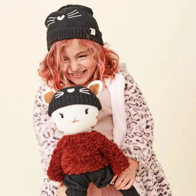 Sassy Cassy Plush with Matching Kid's Hat