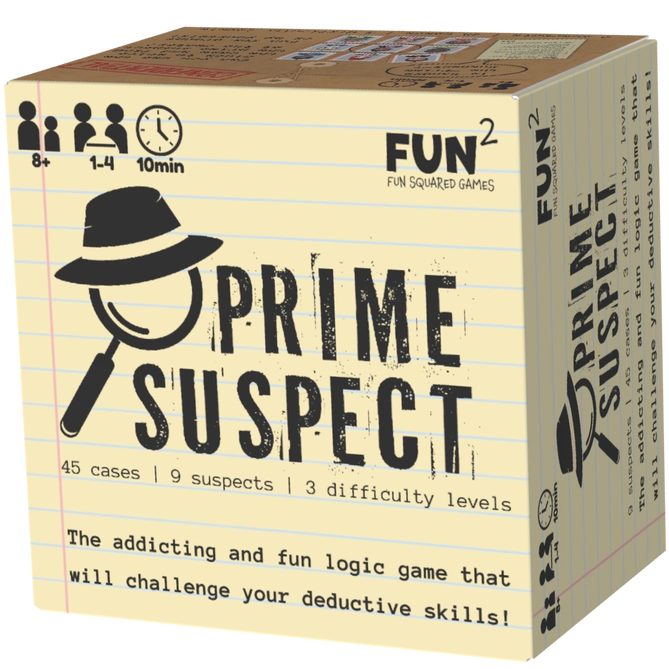 Prime Suspect - Deductive Reasoning Logic Game