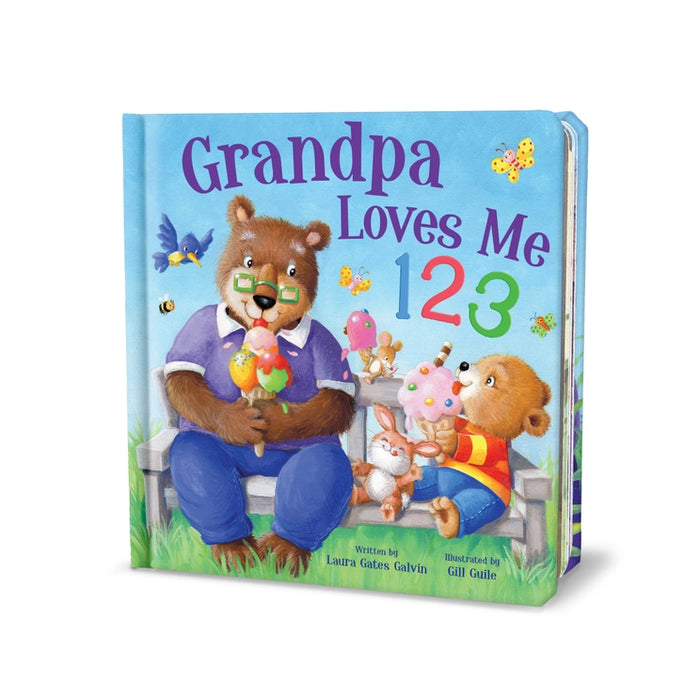 Grandpa Loves Me 123 Children's Book