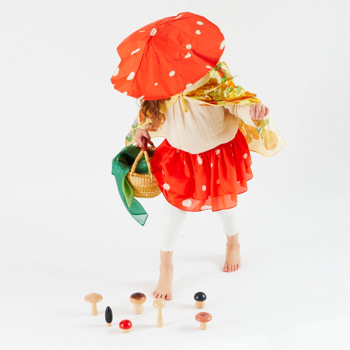 100% Mulbery Silk Mushroom Tutu