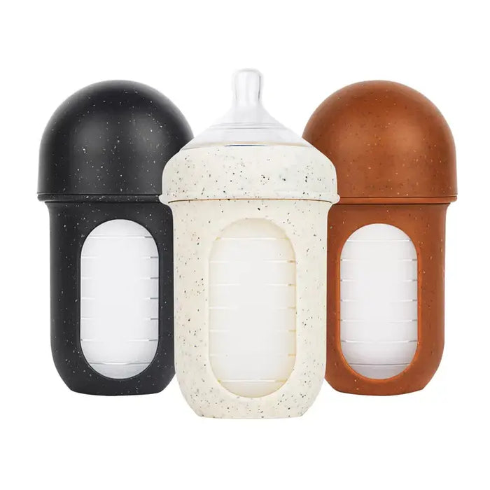 Nursh Bottle 8oz 3pk Speckle Multi