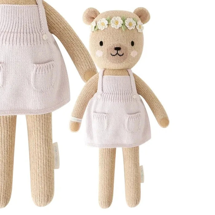 Olivia the Honey Bear Knit Plush - Little