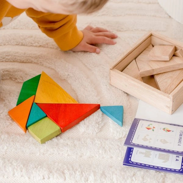 Double Wooden Tangram