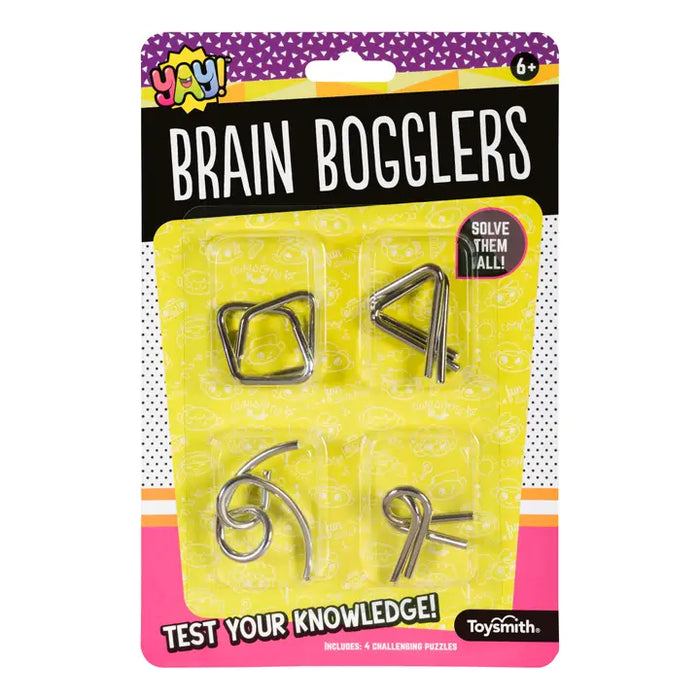 Brain Bogglers Metal Puzzles