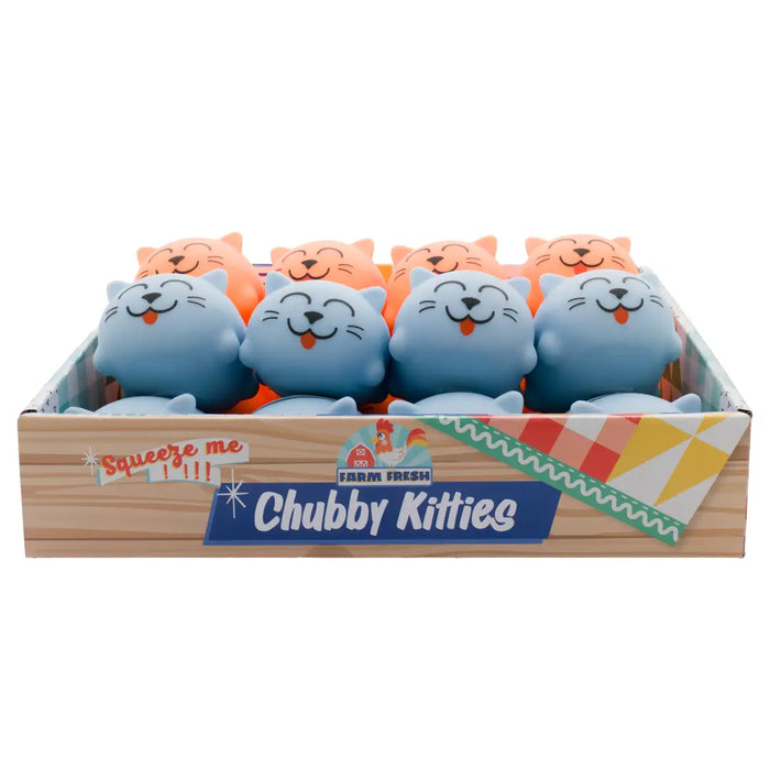 Farm Fresh Chubby Kitties Squish Toy