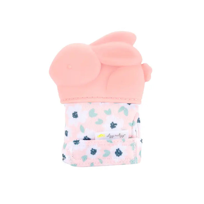 Bunny Itzy Mitt Silicone Teething Mitt