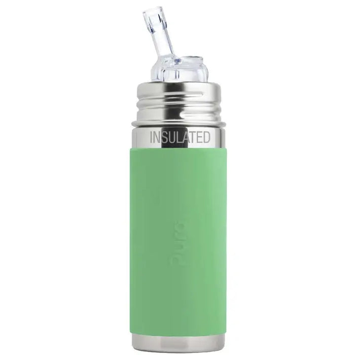 Pura Kiki® 9oz Insulated Straw Bottle with Sleeve