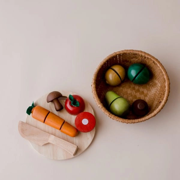 Wooden Fruit Basket