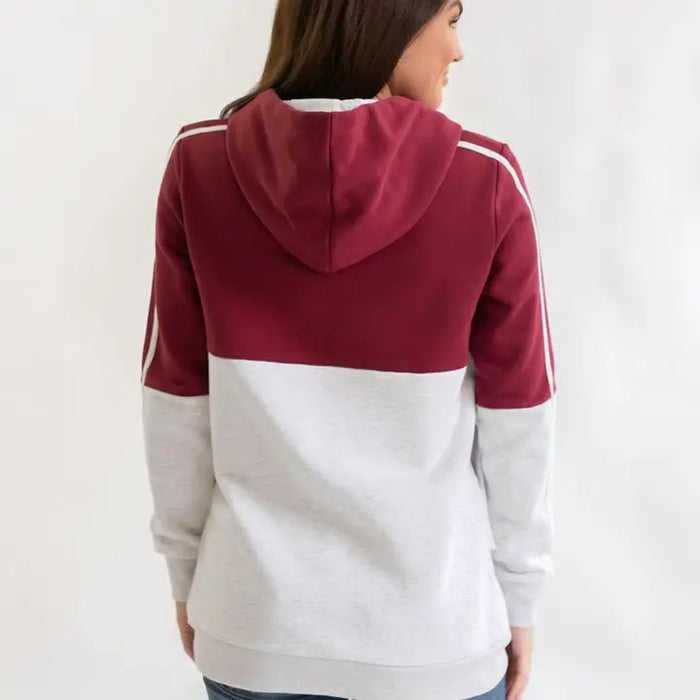 Fleece Zip Nursing Hoodie