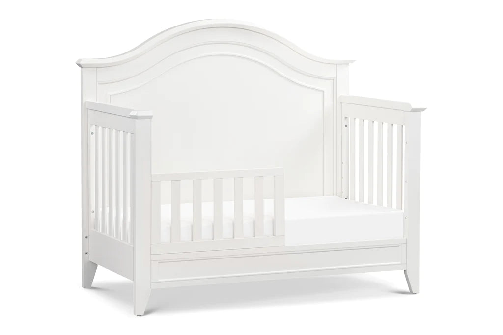 Beckett Rustic 4-in-1 Convertible Curve Top Crib