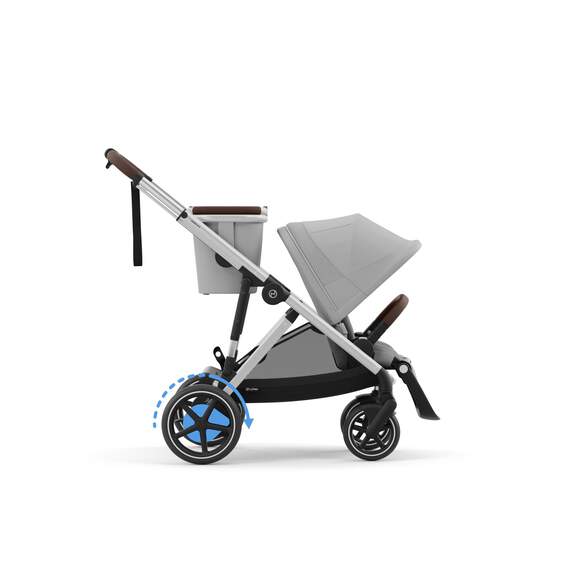 e-Gazelle S Single-to-Double Stroller