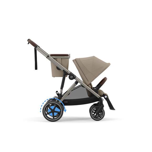 e-Gazelle S Single-to-Double Stroller