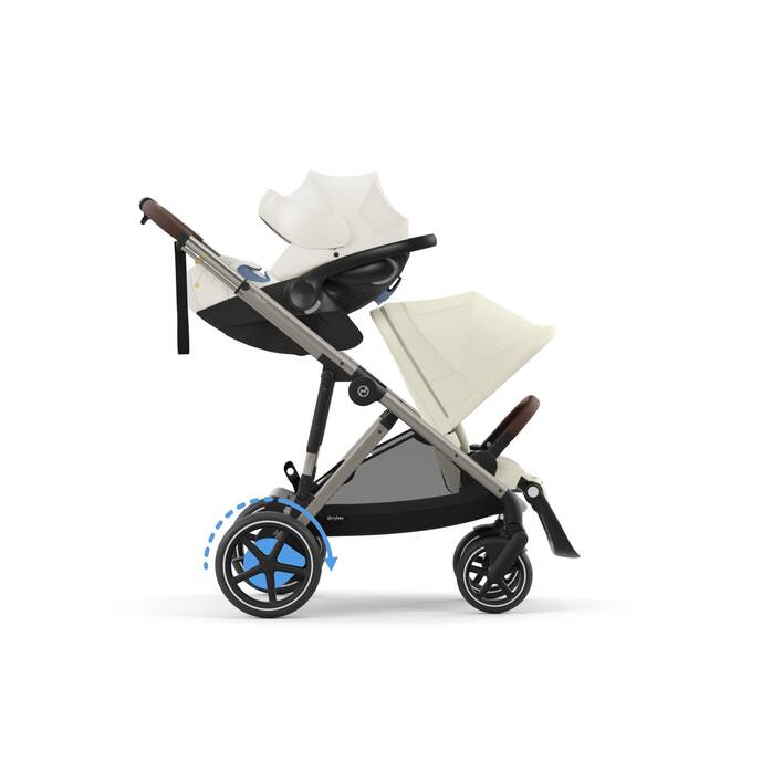 e-Gazelle S Single-to-Double Stroller