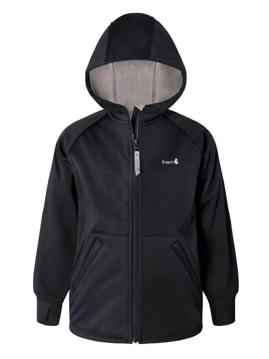 All Weather Waterproof & Windproof Eco Hoodie - Black