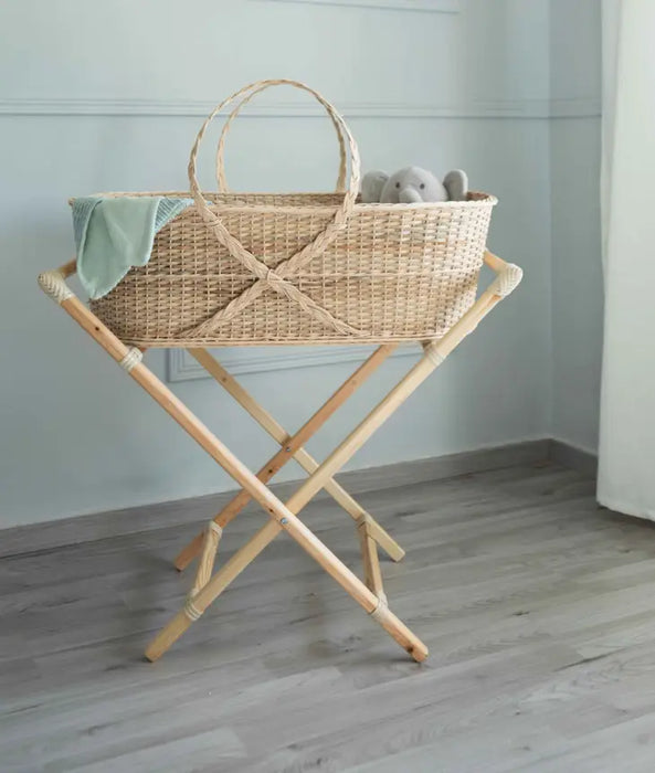 Moses Basket Mattress and Support Set